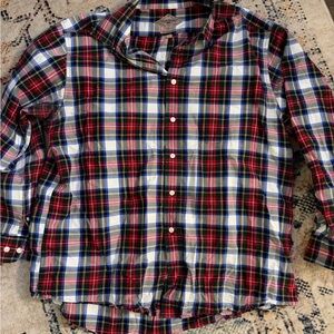 Classic Plaid Men's Shirt - Red, Blue, Green